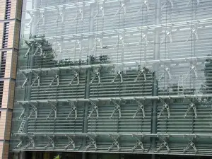 London Architectural Features Prints: Solar wall of the Darwin Centre