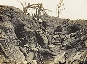 Soldiers of the Border Regiment resting Soldiers of the Border Regiment resting