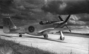 The sole North American P-51B Mustang to see service The sole North American P-51B Mustang to see service
