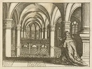 Historical Biblical Events Prints: Solomon Dedicates Temple