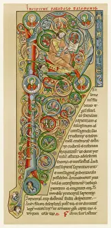 European Art Prints: Solomon Writing Proverbs