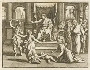 Historical Bible Images Prints: Solomons Judgment