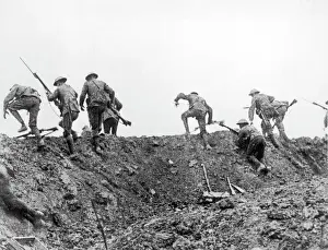 The Somme 1916 Print, A Scene from the Battle