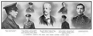 Six Sons and a father under arms, WW1 Six Sons and a father under arms, WW1