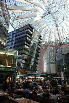 Potsdamer Platz Architecture Prints: Sony Centre, Berlin, Germany