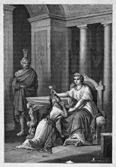 Sophonisba - Print of a Numidian Queen
