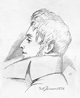 Prints of SOREN aBYE KIERKEGaRD Danish philosopher Date: 1813 - 1855 Denmark Prints: Soren Aabye Kierkegaard Print by Mary Evans