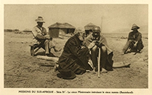 South Africa - Elderly Missionary - Basutoland South Africa - Elderly Missionary - Basutoland