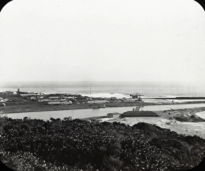 South Africa - Entrance to Buffalo Harbour, East London, Cap South Africa - Entrance to Buffalo Harbour, East London, Cap