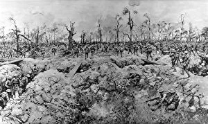 Images Dated 28th October 2004: South African soldiers capturing Delville Wood