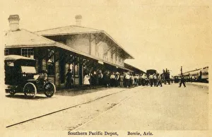 Southern Pacific Depot, Bowie, Arizona, USA Southern Pacific Depot, Bowie, Arizona, USA