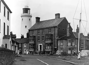 Southwold Lighthouse Print, 1889