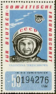 Valentina Tereshkova Prints: Soviet Cosmonaut