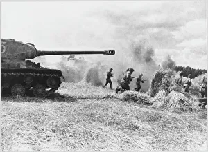 Two Soviet Heavy Tanks Josef Stalin (IS) II Two Soviet Heavy Tanks Josef Stalin (IS) II