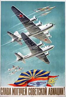 Soviet Poster Art Print
