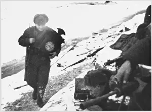 Eastern Front Operations Prints: Soviet Soldier & Clock
