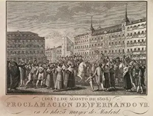 Madrid Proclamation Print 1808