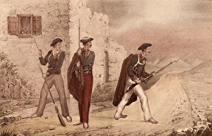 Spain. Carlist Wars. Guides of AragPicture Spain. Carlist Wars. Guides of AragPicture