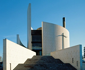 Spain. Catalonia. Barcelona. Saint Abraham church Spain. Catalonia. Barcelona. Saint Abraham church