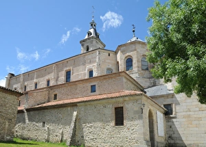 Spain. Rascafria. Monastery of El Paular. Carthusian monaste Spain. Rascafria. Monastery of El Paular. Carthusian monaste
