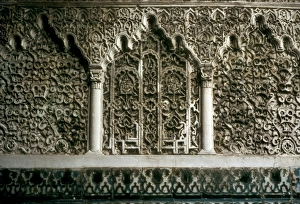SPAIN. Sevilla. Royal Alcazars. Courtyard ofl SPAIN. Sevilla. Royal Alcazars. Courtyard ofl
