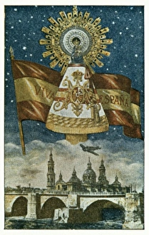 Spanish Civil War. Viva Espauot;. Propaganda Spanish Civil War. Viva Espauot;. Propaganda