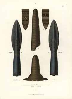 Spear Head Chromolithograph Print, 1889