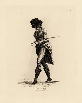Speculator at the Palais Royal, era of Marie Antoinette Speculator at the Palais Royal, era of Marie Antoinette