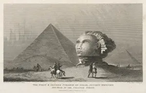 The Great Sphinx Of Giza Prints: The Sphinx in 1813