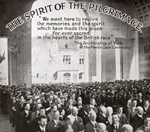 The Spirit of the Pilgrimage, Menin Gate, Ypres, Belgium The Spirit of the Pilgrimage, Menin Gate, Ypres, Belgium