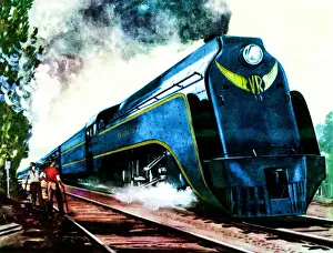 The Spirit of Progress Print, late 1930s