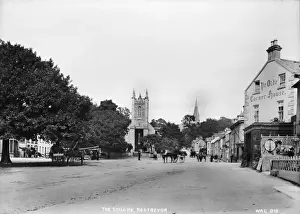 Early 1900s Horse Drawn Vehicles Prints: The Square, Rostrevor