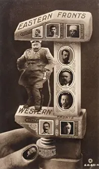World War I Events Prints: Squeezing the Kaiser