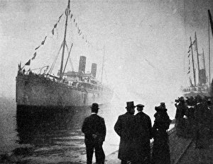 SS Norman arriving at Southampton, 1903 SS Norman arriving at Southampton, 1903