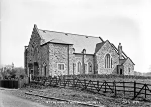Church Prints: Early 20th Century Print of St. Colmans Church, Dunmurry