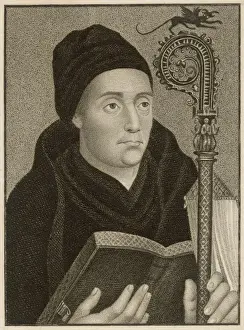 Canterbury Cathedral History Prints: St Dunstan / Black Hat