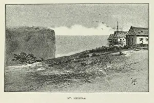 Sea Shore Landscape Prints: St Helena