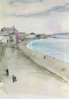 St Ives - watercolour study by James Abbott McNeill Whistler St Ives - watercolour study by James Abbott McNeill Whistler