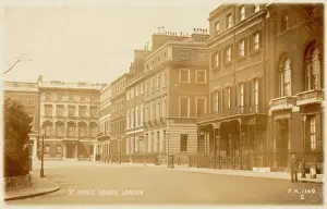 London Landmark Pictures Prints: St. James Square