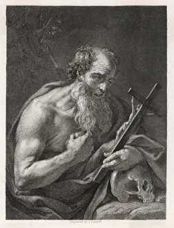 Religious Artwork Online Prints: St Jerome Meditating