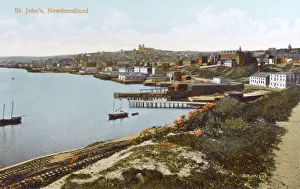 St. Johns - Newfoundland - View of the Inner Harbour St. Johns - Newfoundland - View of the Inner Harbour