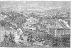 London Docks History Prints: St Katharines Docks