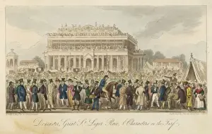 Historical Horse Racing Prints: St. Leger at Doncaster