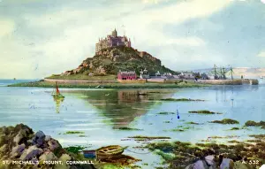 Cornwall Coastline Images Prints: St Michaels Mount, Cornwall