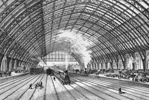 St Pancras Station, London - Interior St Pancras Station, London - Interior