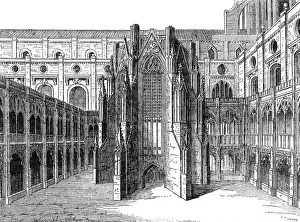 Gothic Style Churches UK Prints: St Pauls chapter house
