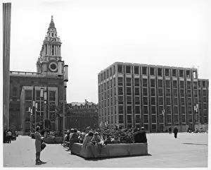 Paternoster Square Development Prints: St Pauls Precincts
