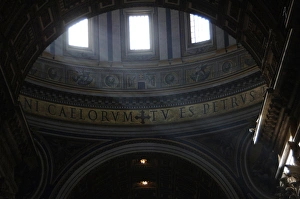 St. Peters Basilica. Lantern of the dome built by Giacomo d St. Peters Basilica. Lantern of the dome built by Giacomo d