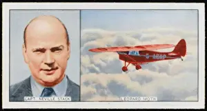 Historic Aviation Photographs Prints: Stack / Leopard Moth Plane