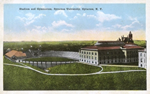 Stadium and Gymnasium, Syracuse, New York State, USA Stadium and Gymnasium, Syracuse, New York State, USA
